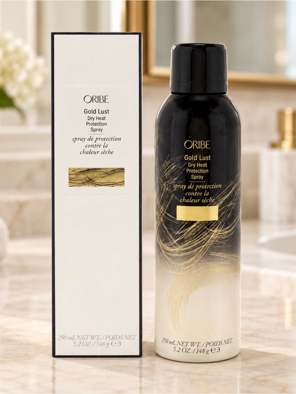 Oribe Gold Lust Dry Heat Protection Spray 250 mL / 5.2 oz New Sealed in Box